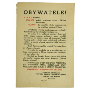 Polish leaflet of 1939, Leon Berbecki
