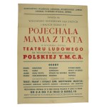 Afisze Teatru Ludowego polskiej Y.M.C.A. Lubeka, 1945r