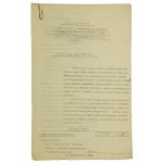 Akte mit Dokumenten des Grenzschutzes von 1919 - 1920, Minsk Litewski.
