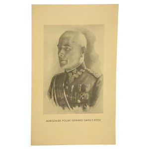 Portrait of Marshal Rydz Smigly from the period of the Second Republic of Poland