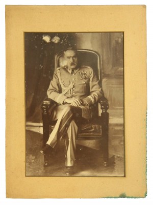 Marszałek Józef Piłsudski, portret, druk II RP