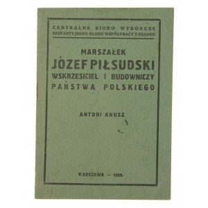 Broszura pt: Marszałek Piłsudski, 1928r
