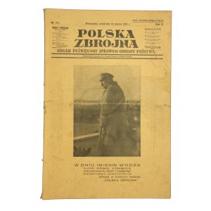 Polska Zbrojna - imieniny marszałka Piłsudskiego - 19 III 1931r