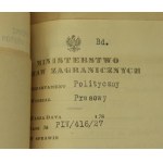  L`Est Europeeen portfolio of correspondence of the magazine, Warsaw 1927r.