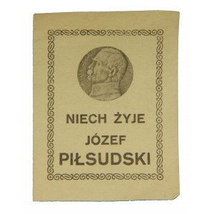 Cegiełka - Niech żyje Józef Piłsudski