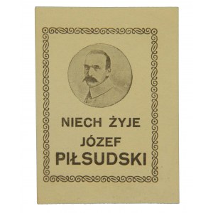 Cegiełka - Niech żyje Józef Piłsudski