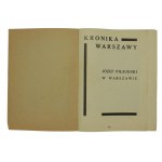 Kronika Warszawy - Józef Piłsudski w Warszawie, 1936r