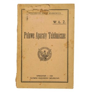 Field Telephone Apparatuses, 1920r.