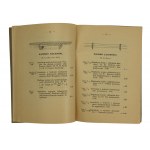 Katalog regulaminów i przepisów służbowych, 1932 r
