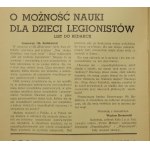 Bulletin des Hauptstadtbezirks der Legionärsunion, 1938