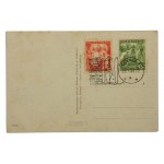 Patriotische Postkarte -Jozef Pilsudski Erster Marschall von Polen