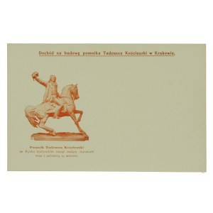 Patriotic postcard - a brick for the construction of the Kosciuszko monument