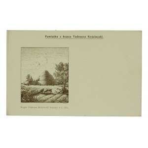Patriotic postcard-souvenir from Kosciuszko mound