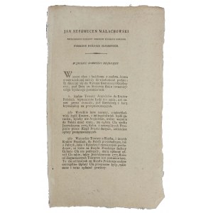 Ordinance of 1807 to prohibit the importation of English goods