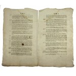 Proklamation von 1807 über die Organisation des Gerichtswesens in den Grafschaften