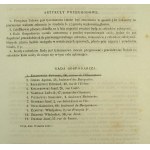 Bill of the Polish Society Circle in Paris from 1869