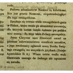 Odezwa króla pruskiego do katolików mieszkających na ziemiach polskich wcielonych do Prus, 1848r