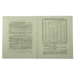 Druck aus dem Jahr 1811 - Text eines Darlehens, das der sächsische König als Pfand für das Salzbergwerk Wieliczka aufgenommen hat
