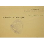 Nadanie Medalu Dziesięciolecia Odzyskanej Niepodległości Warszawa, 6 XII 1929r.
