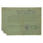Set of three documents of an LWP sergeant 1945 - 1946