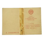 Set of three documents of an LWP sergeant 1945 - 1946