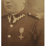 Żołnierz z Krzyżem na Śląskiej Wstędze Waleczności, 27 pp, II RP