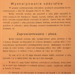 Proclamation of c and k - establishment of workers' divisions, Kielce, 1916r