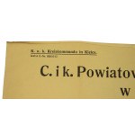 Announcement of the ck employment office, Kielce, 1917r