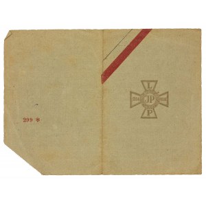Invitation to Legion ball, Polish Legionnaires' Union, 1933r
