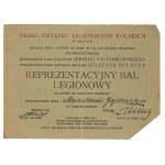 Einladung zum Ball der Legionäre, Polnische Legionärsvereinigung, 1933