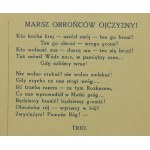 Eine Sammlung von Musikstücken zu Ehren von Marschall Piłsudski, 1935