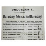 Afisz Dla Reklamy Polskiego Towarzystwa Dla Handlu i Przemysłu, Rzeszów, 1930r.