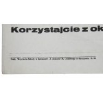 For Advertising placard of the Polish Society for Trade and Industry, Rzeszow, 1930.