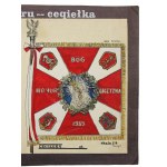 Ziegelstein - ein Entwurf für ein Banner für die Veteranen des polnischen Unabhängigkeitskampfes 1939-1945.
