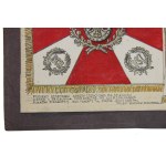 Brick - the design of the banner of veterans of the struggle for Polish independence 1939 - 1945.