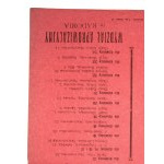 Afisz CUKIER KOSZERNY, 1915-1918, Radom