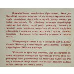 Leaflet-proclamation announcing the creation of the Provisional Council of State of the Kingdom of Poland, 1917r