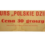 Afisz reklamowy krakowskiego dziennika IKC, 1935r