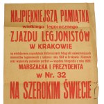 Advertisement placard of the Cracow daily IKC, 1935r