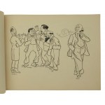 Caricatures of the Sejm, notebook 4. Autolithographs of Z. Skwirczynski, II RP