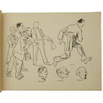 Caricatures of the Sejm, notebook 4. Autolithographs of Z. Skwirczynski, II RP