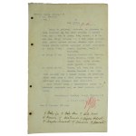 Zestaw 26 dokumentów- wybory parlamentarne, 1930r, Janów Lubelski