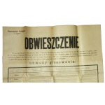 Wielki plakat - wybory do polskiego parlamentu w 1928 roku