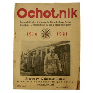 Ochotnik - jednodniówka Związku b. Ochotników Armii Polskiej, Warszawa 1938