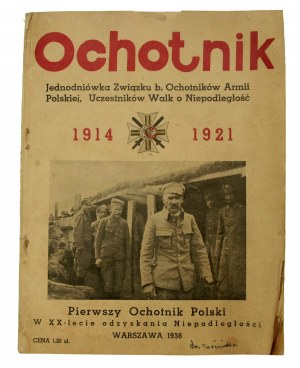 Ochotnik - jednodniówka Związku b. Ochotników Armii Polskiej, Warszawa 1938
