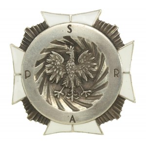 Badge of Volyn School of Artillery Cadets from 1929, instructor's badge