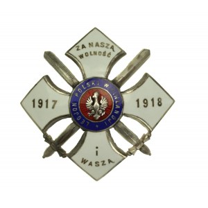 Polish Legion in Finland badge.