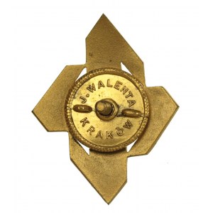 Odznaka 20 Pułk Piechoty Ziemi Krakowskiej, oficerska