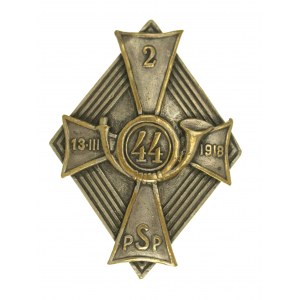 Odznaka 44 Pułk Strzelców Legii Amerykańskiej