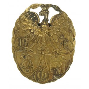 Badge of the 19th Infantry Regiment of the Relief of Lviv